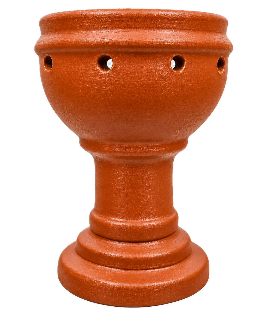 COPALERA GRANDE TERRACOTA NATURAL CONT. 1 PZA