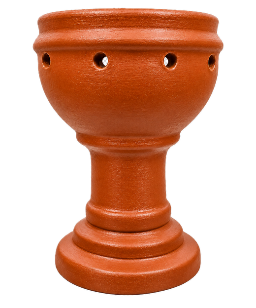 COPALERA GRANDE TERRACOTA NATURAL CONT. 1 PZA