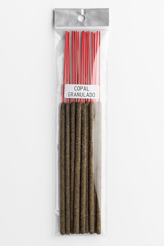 INCIENSO DE COPAL NEGRO GRANULADO 1 PACK 20 PZA