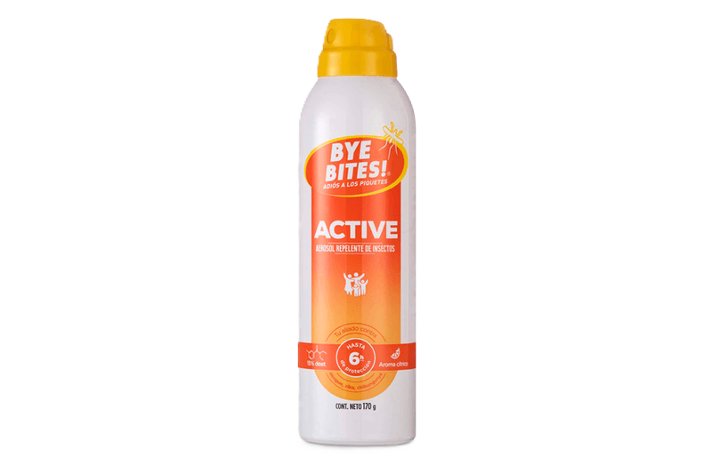 REPELENTE DE INSECTOS EN AEROSOL BYE BITES CONT. 170 GR