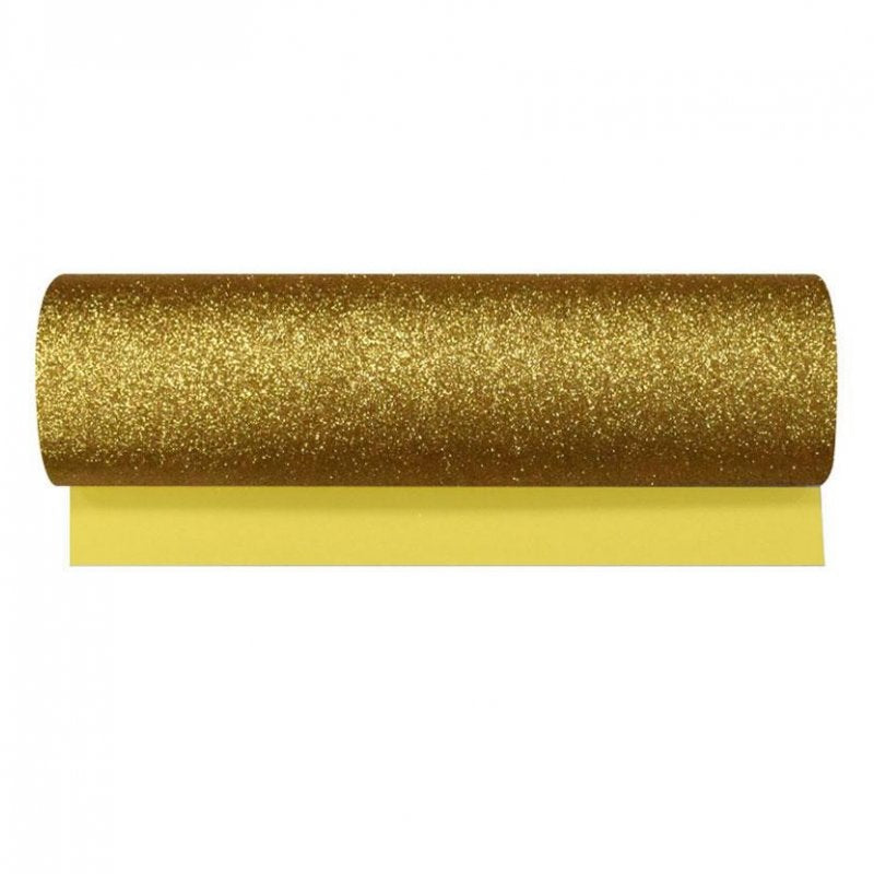 ROLLO DE FOAMY ESCARCHADO DORADO CONT. 1 PZA