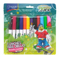 Plumones para Dibujo Azor Aquarelo Junior Multicolor