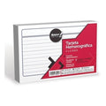 TARJETA HEMEROGRAFICA 4 X6 BLANCO
