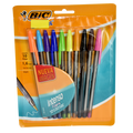 BOLIGRAFO BIC FASHION INTENSO COLORES 1.6MM 10