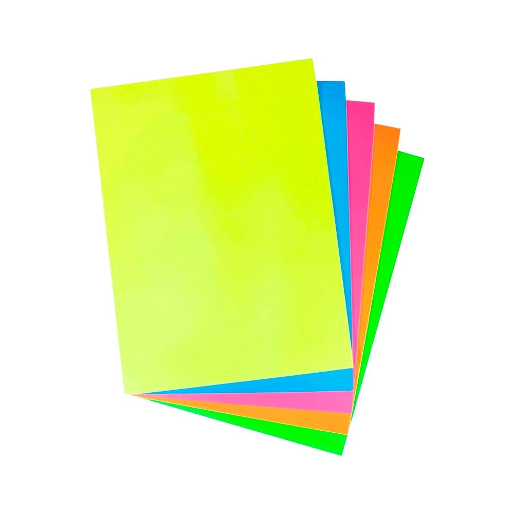 CARTULINAS FLUORESCENTE 1PZA