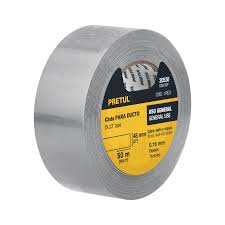 CINTA PARA DUCTO PRETUL 50M x 48mm