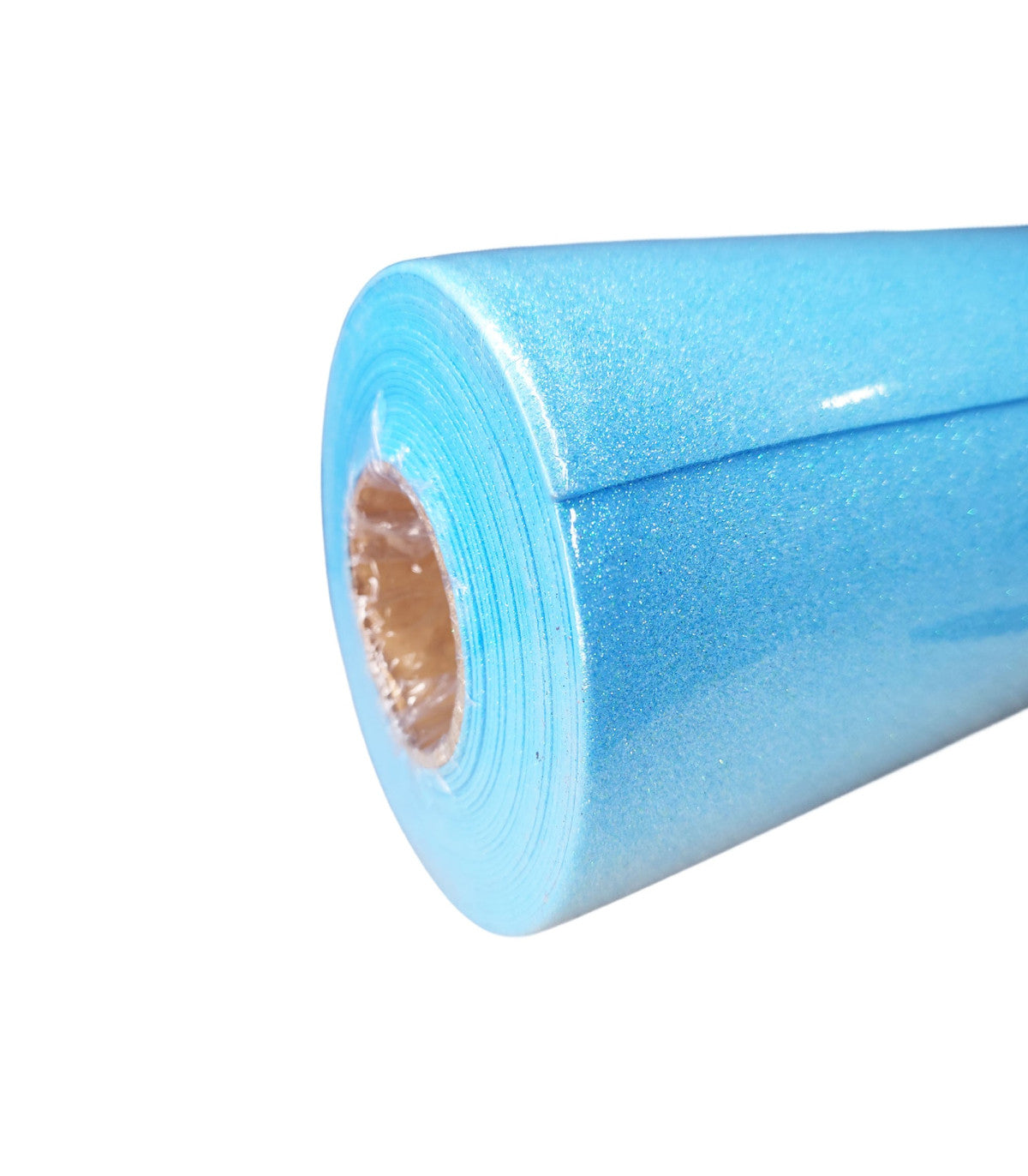 ROLLO DE FOAMY ESCARCHADO AZUL CIELO CONT. 1 PZA