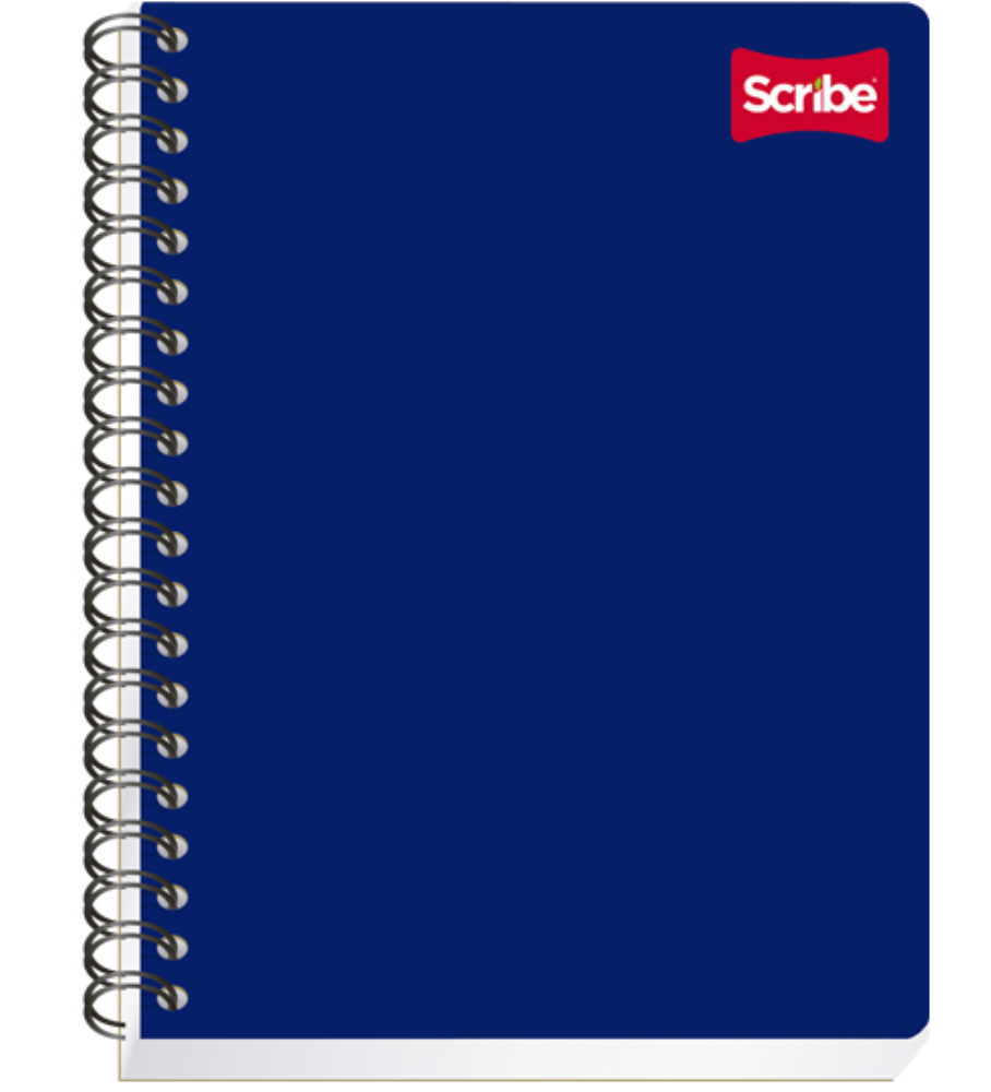 SCRIBE PROFESIONAL DOBLE ESPIRAL 100H C/7