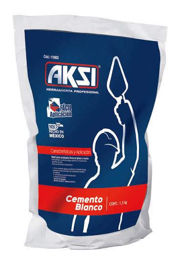1 KG DE CEMENTO BLANCO