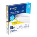LUMINARIO SOBREPONER REDONDO VOLTECK 18W