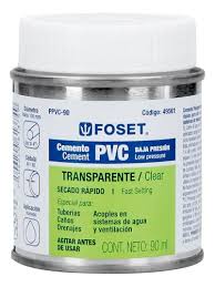 CEMENTO PARA PVC 90ML FOSET