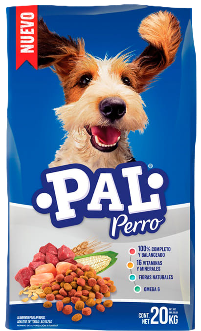 ALIMENTO PAL PERRO CONT. 20KG