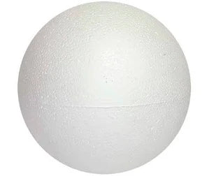 BOLA DE UNICEL 4.5CM 1pza
