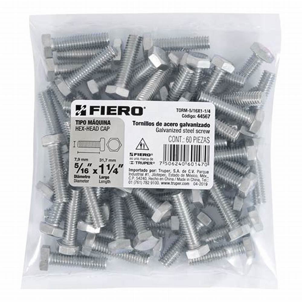 TORNILLOS 5/16" X 1"