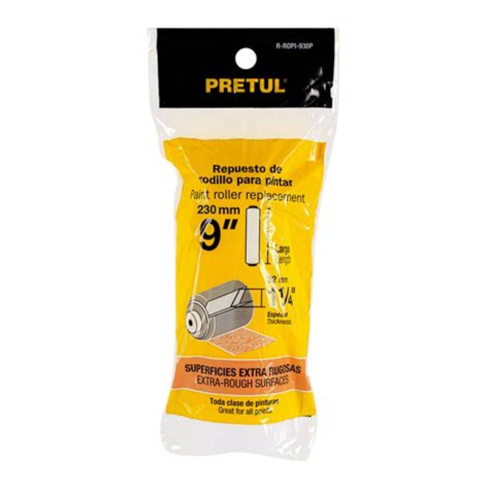 REPUESTO RODILLO 9 1 1/4" CONT. 1 PZA