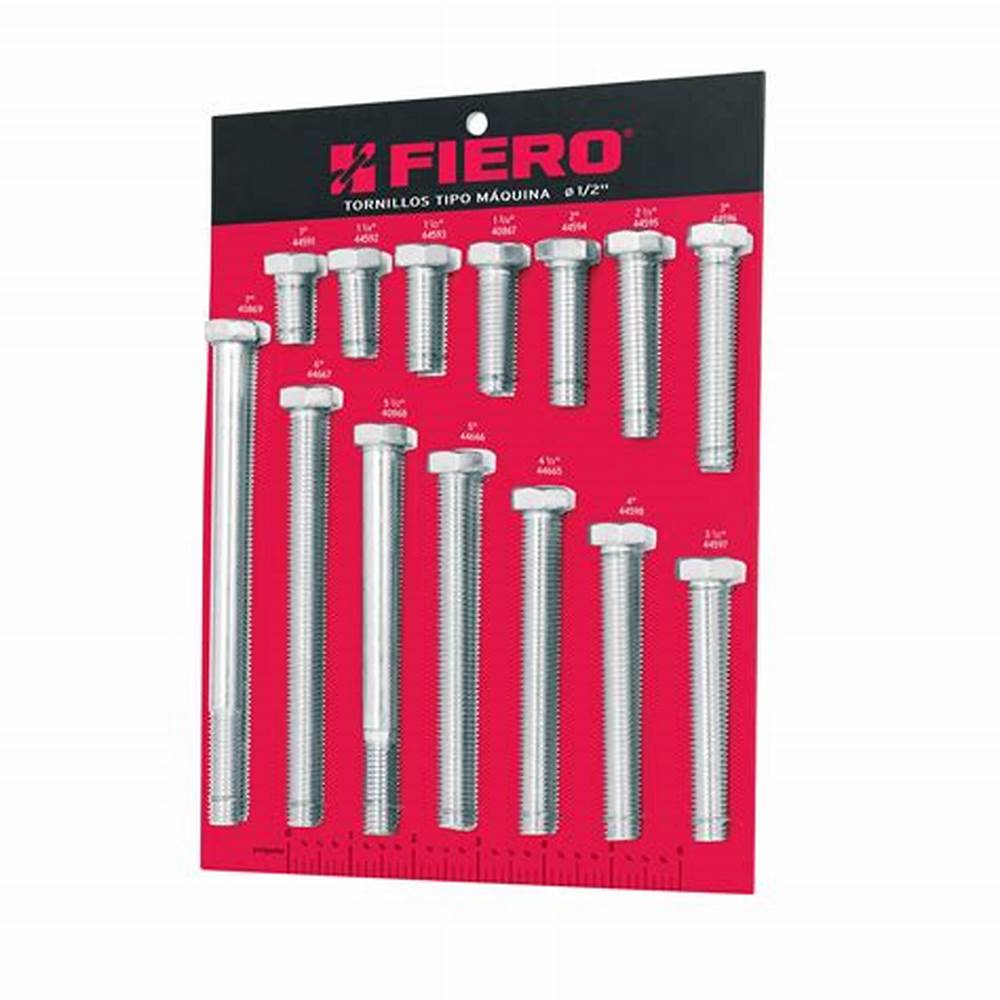 TORNILLOS TIPO MAQUINA 1/2" X 1 3/4"