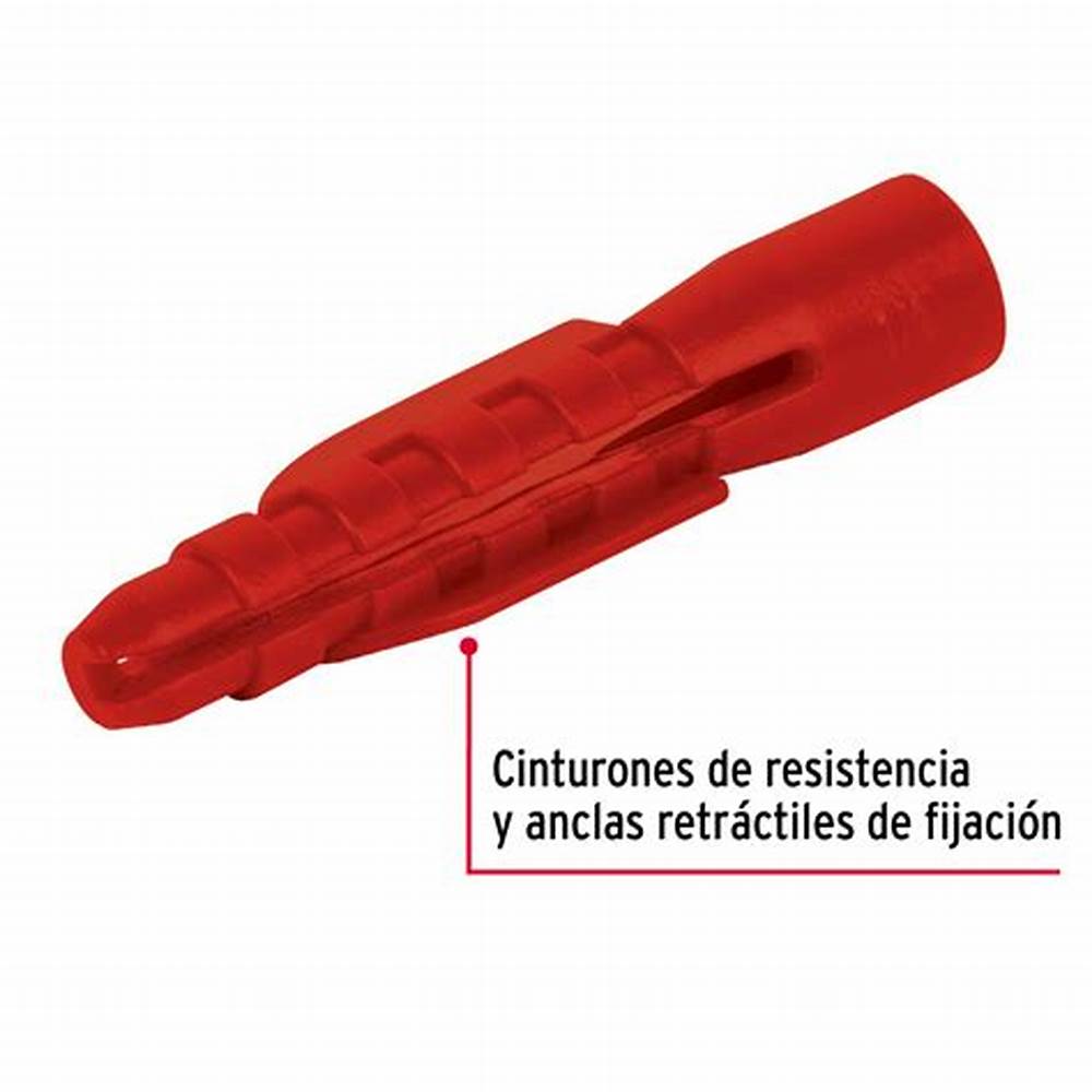 TAQUETE PLÁSTICO 1/4" C/U