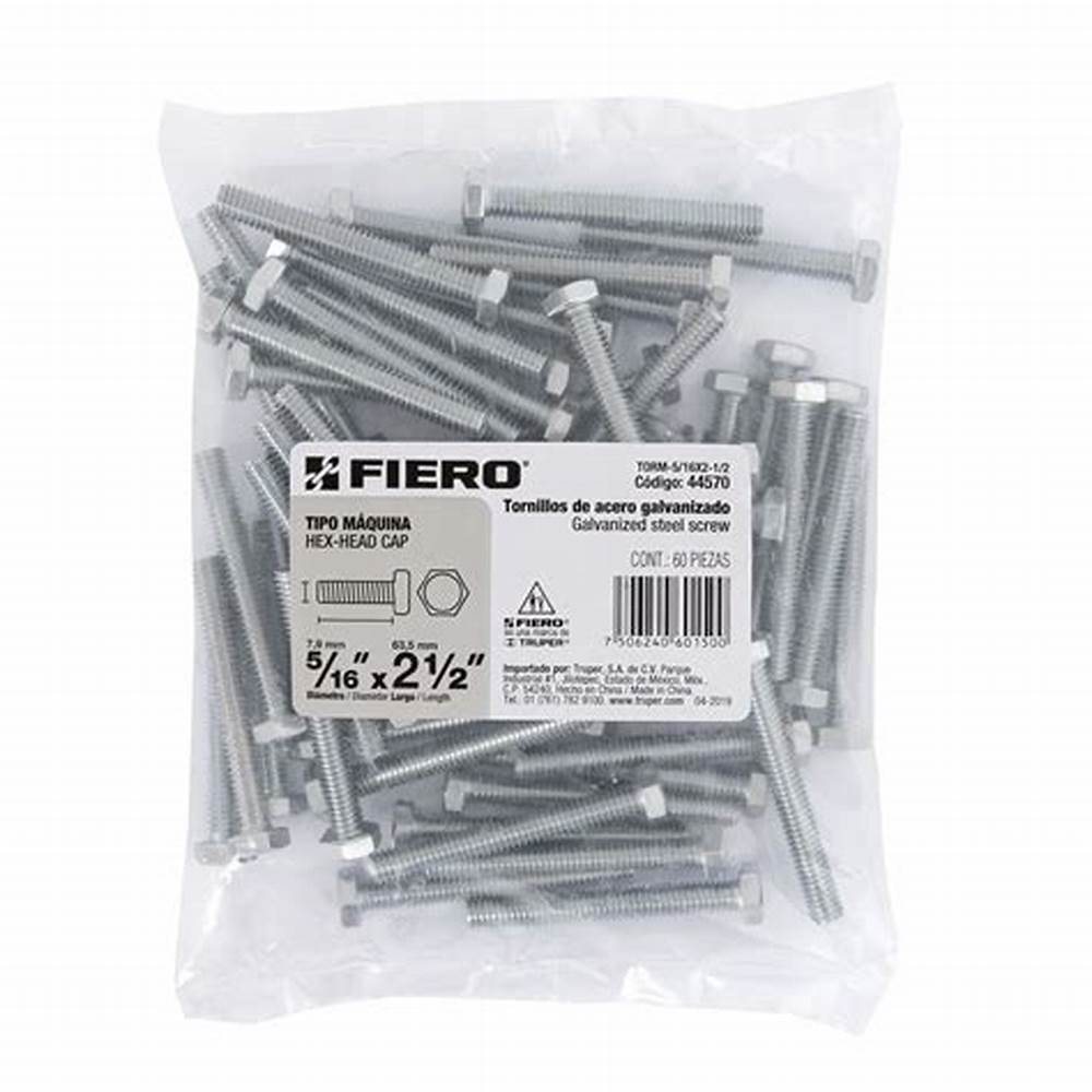 TORNILLOS 5/16" X 2 1/2"
